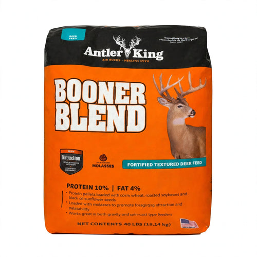 Antler King Booner Blend Fortified Textured Protein Deer Feed, 40 lb bag