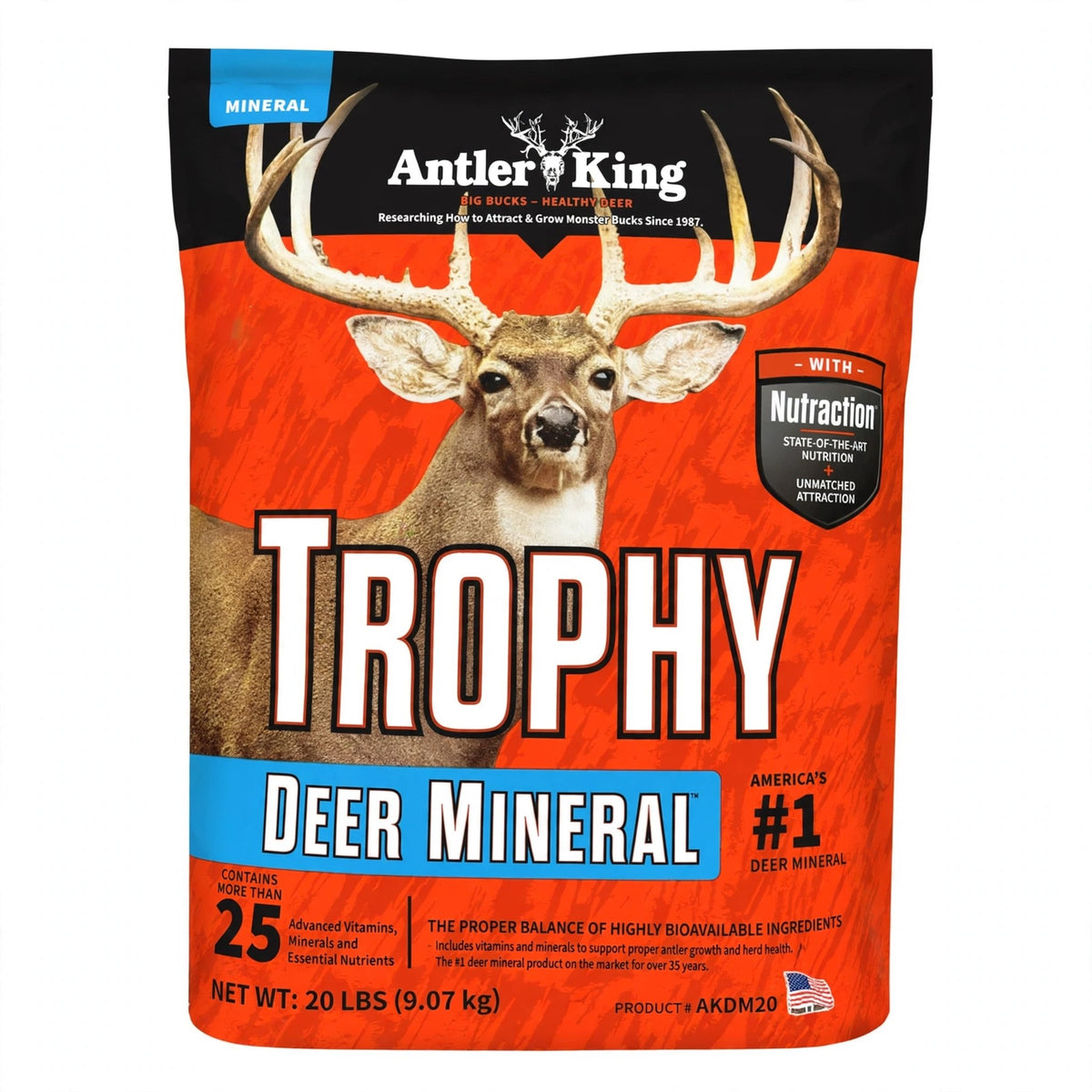 Antler King Trophy Deer Mineral, 20 lb bag