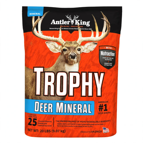 Antler King Trophy Deer Mineral, 20 lb bag