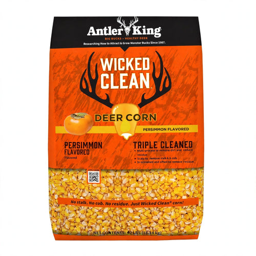 Antler King Wicked Clean Deer Corn, Persimmon, 40 lb