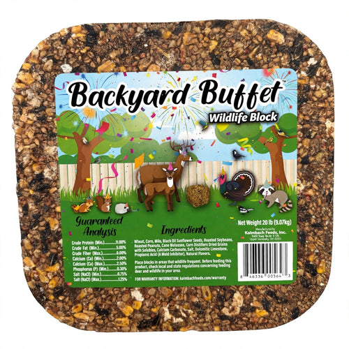 Backyard Buffet Wildlife Block, 20 lbs
