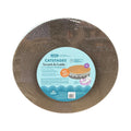 Catstages Scratch & Cuddle 2-in-1 Cuddle Bowl corrugate cat scratcher and bed with a nail-trimming recycled corrugate scratch surface