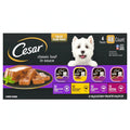Cesar Canine Cuisine Classic Loaf in Sauce 4-Flavor Wet Dog Food Variety Pack, 48 ct