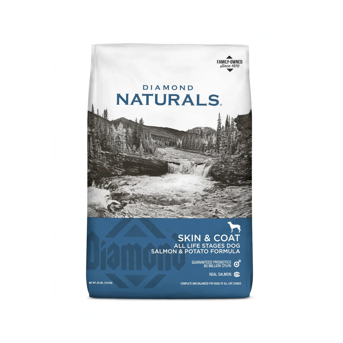 Diamond Naturals Skin & Coat Salmon & Potato Formula Dry Dog Food 30 lb bag