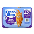 Fresh Step Odor Shield Multi-Cat Clumping Litter with Febreze Freshness, 42 lb