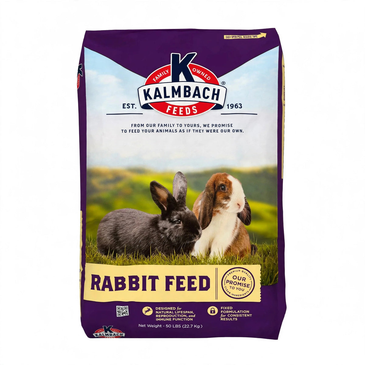 Kalmbach 16% Rabbit Pelleted Feed, 50 lb bag