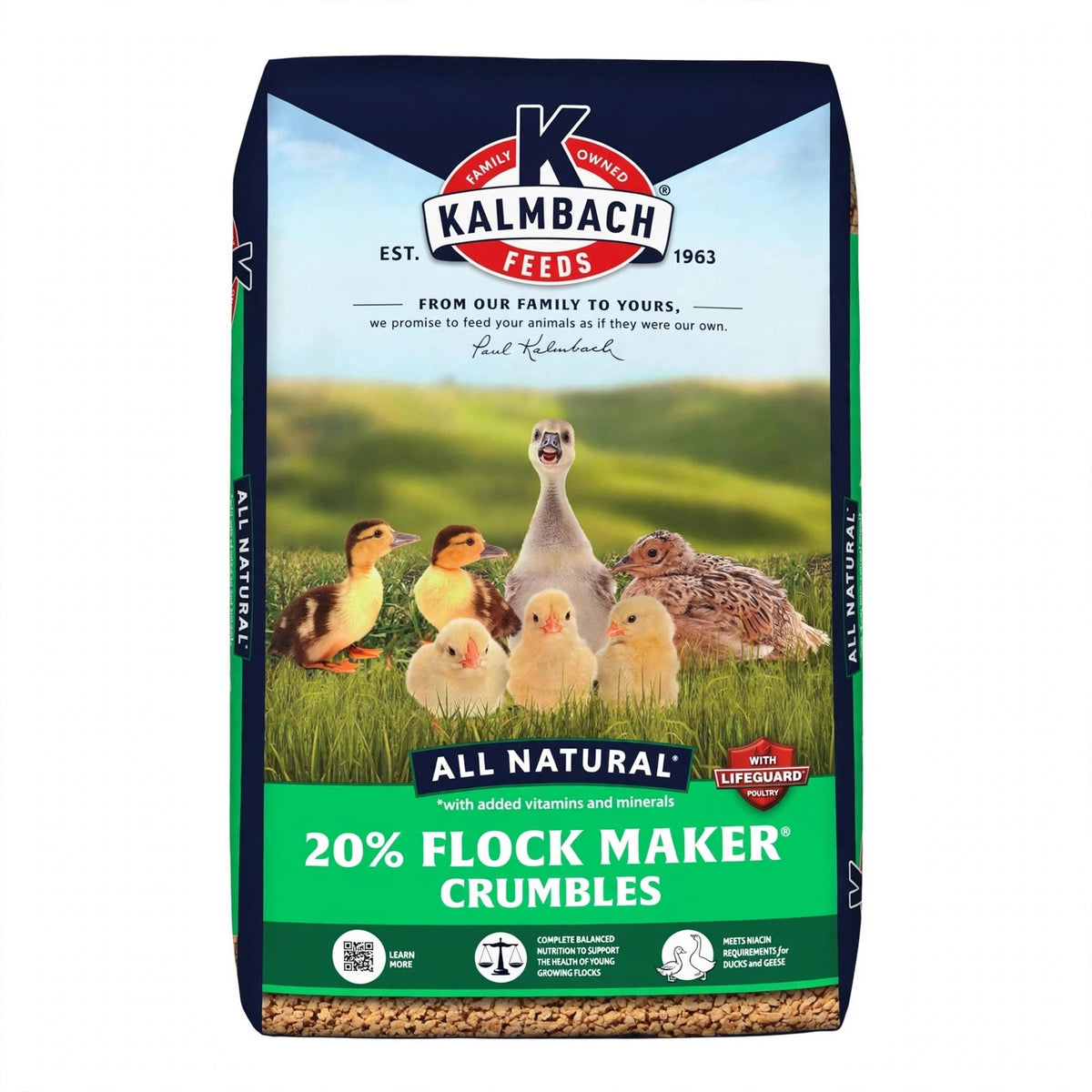 Kalmbach 20% Flock Maker Crumbles, 50 lb bag