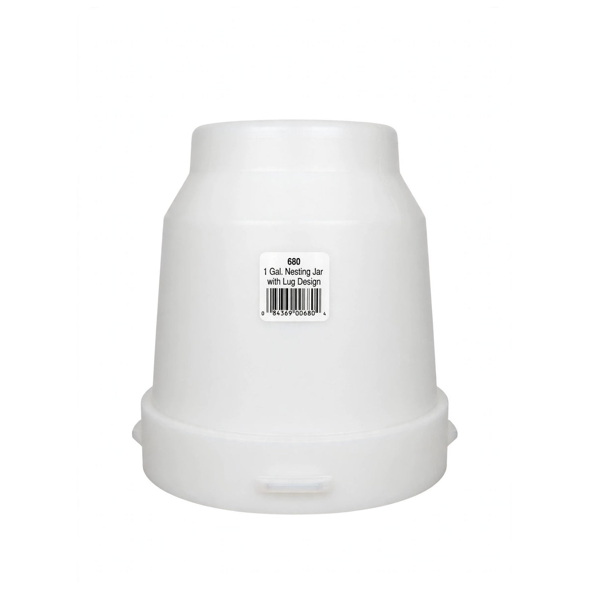 Little Giant 1 gallon nesting waterer jug with lug design label