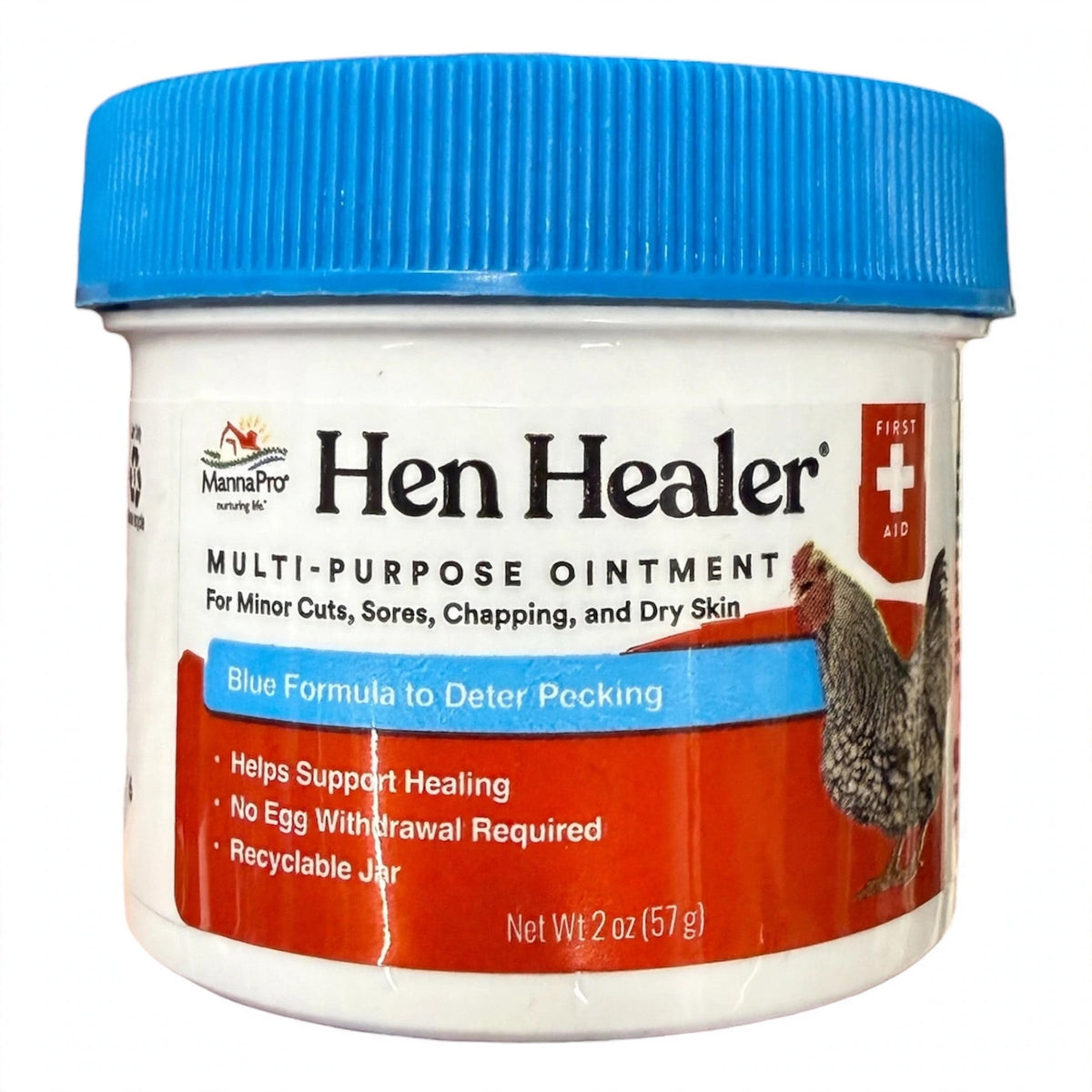 Manna Pro Hen Healer Multi-Purpose Ointment, 2 oz jar