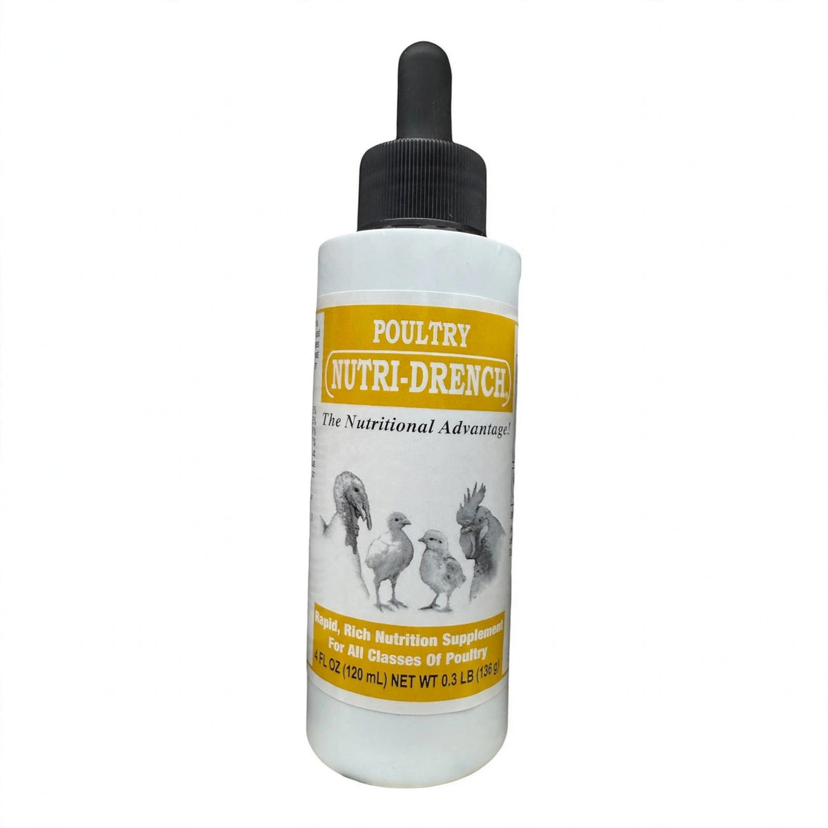 Nutri-Drench Poultry Nutri-Drench Supplement, 4 fl. oz. bottle