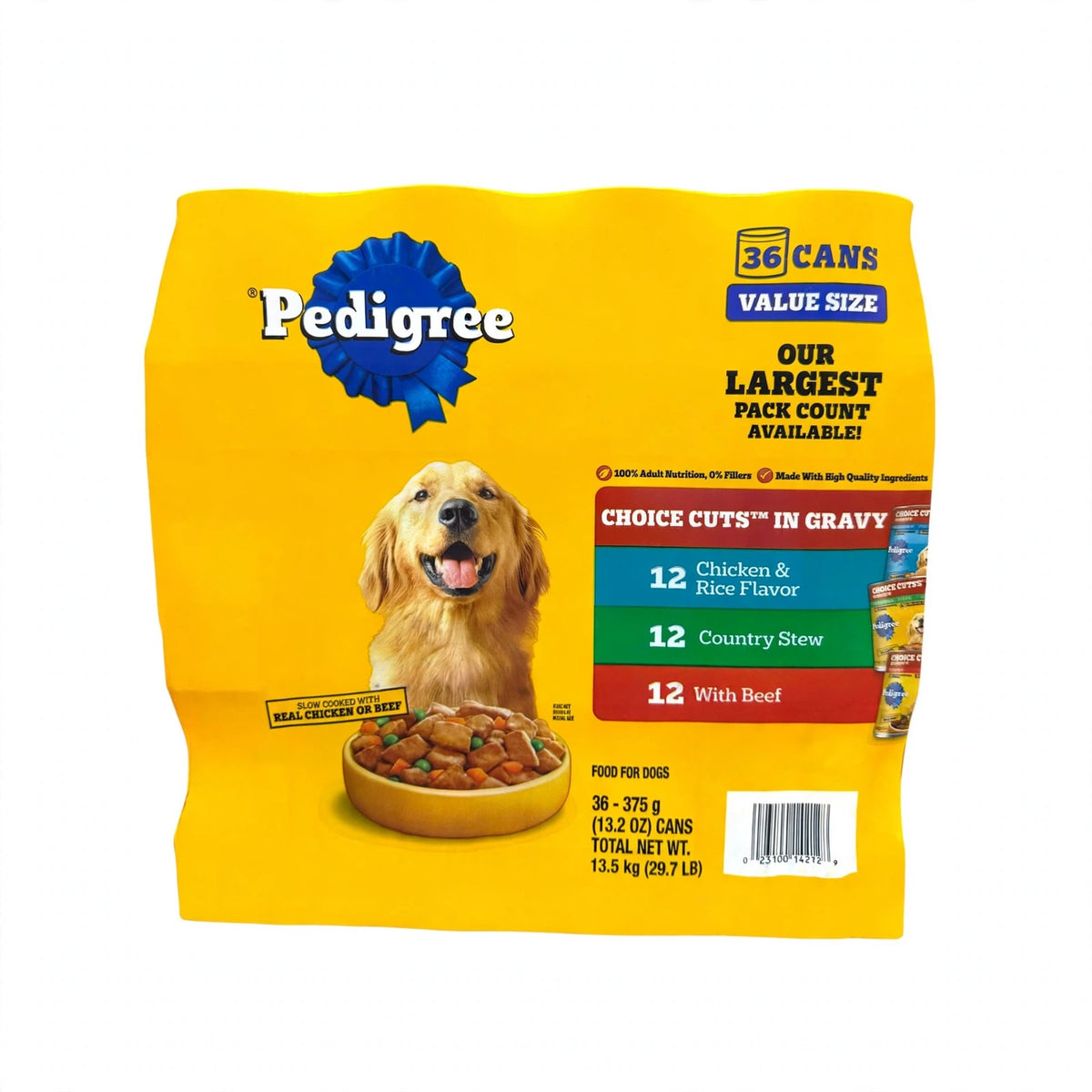 Pedigree Choice Cuts in Gravy Wet Dog Food Variety Pack, 36 ct.