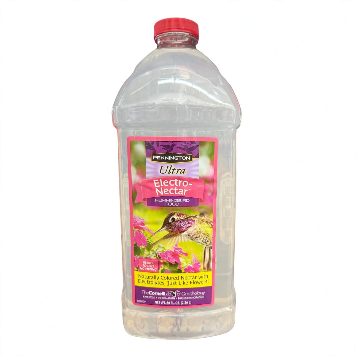Pennington Ultra Electro-Nectar Hummingbird Food, Ready-to-Use, 80 fl oz