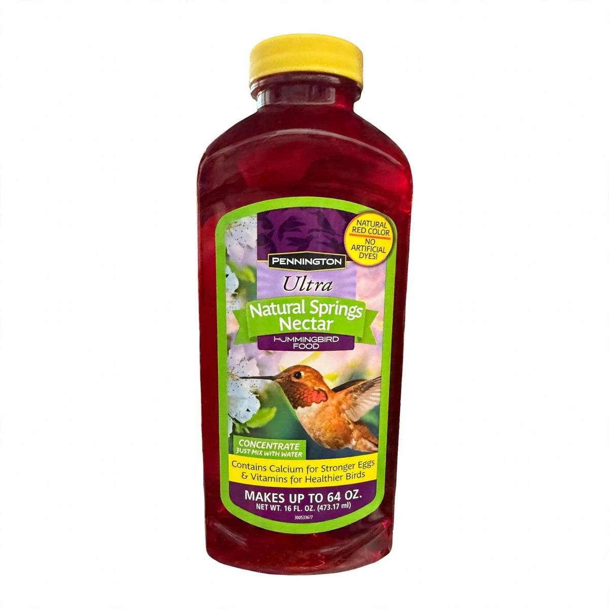 Pennington Ultra Natural Springs Hummingbird Nectar Concentrate, 16 fl oz bottle