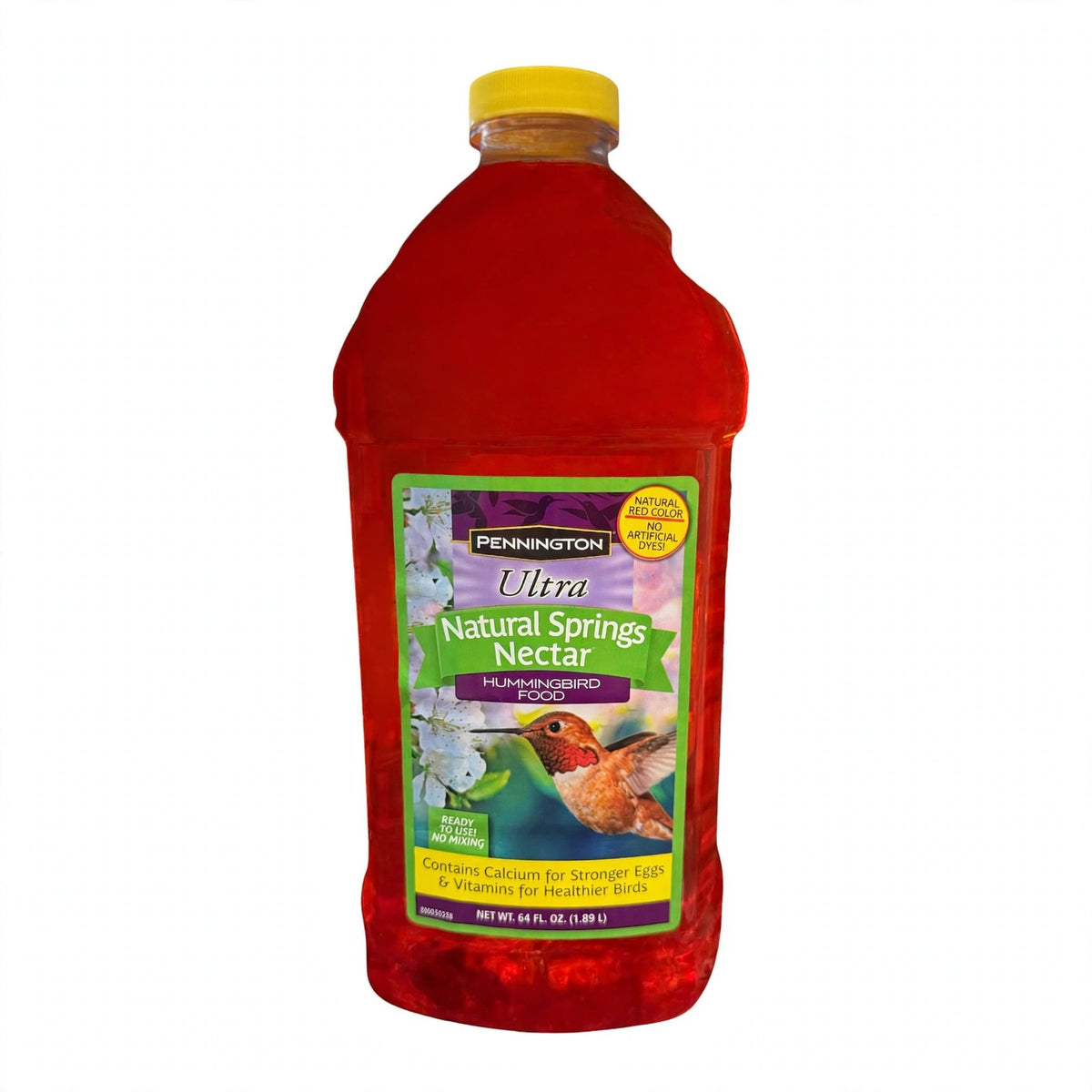 Pennington Ultra Natural Springs Hummingbird Nectar Ready-to-Use, 64 fl oz bottle