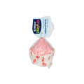 Prevue Pet Products Playfuls Cupcake Mineral Block, pink cupcake-shaped mineral block in a patterned cupcake wrapper