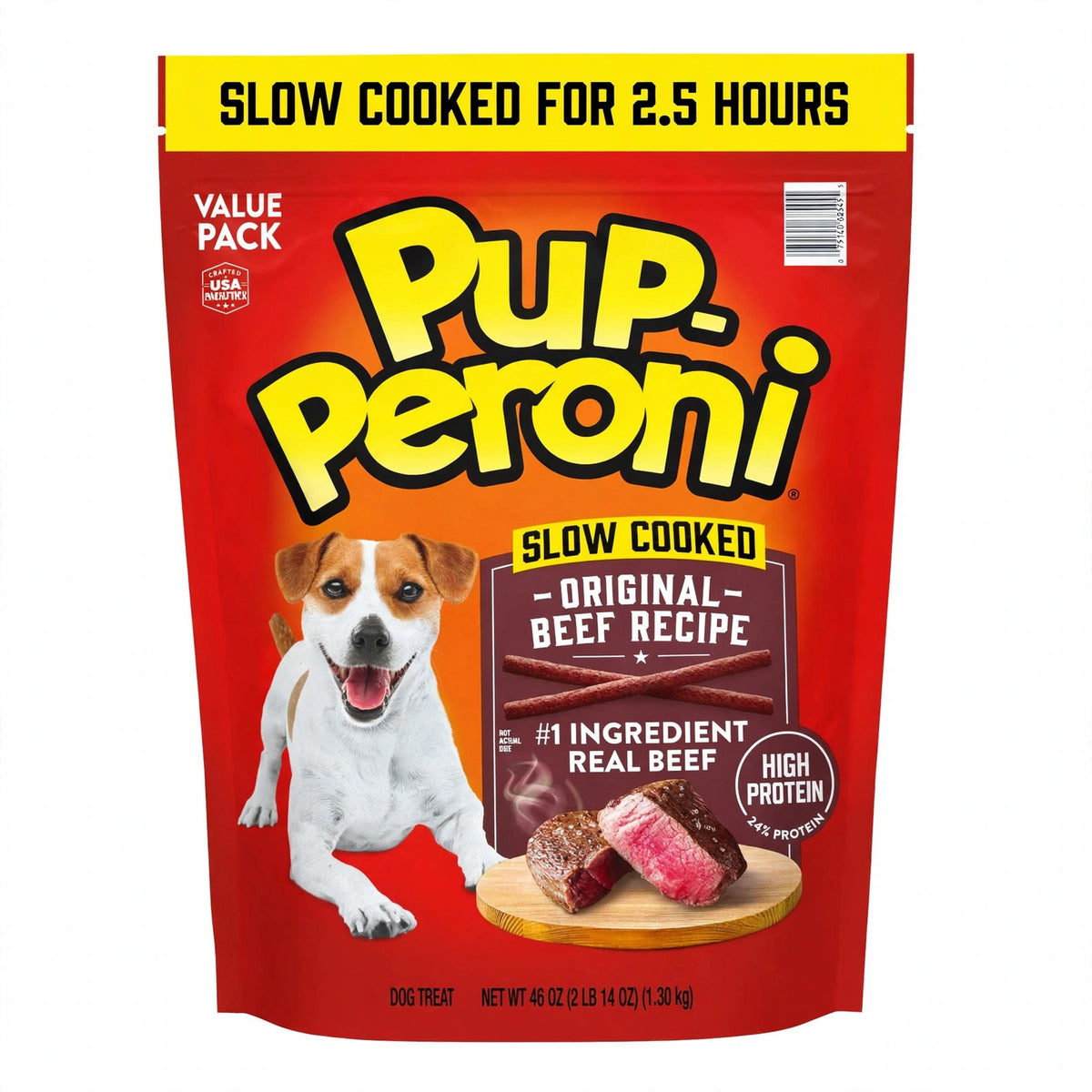 Pup-Peroni Original Beef Recipe Dog Treats, 46 oz bag