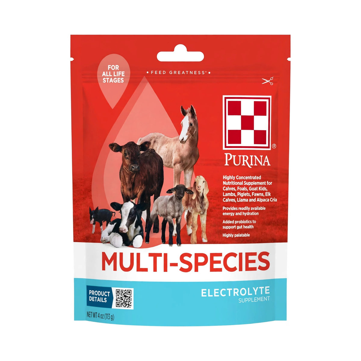 Purina Multi-Species Electrolyte Supplement, 4 oz pouch