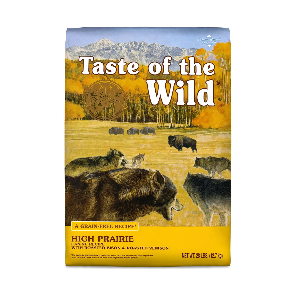 Taste of the Wild High Prairie Roasted Bison & Venison Grain-Free Dry Dog Food 28 lb bag
