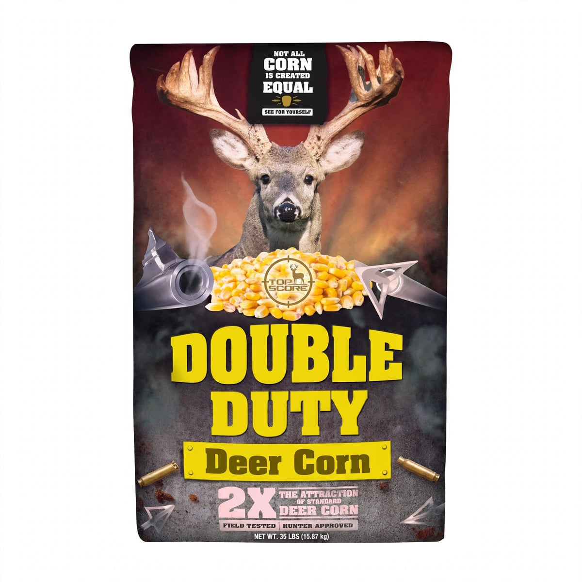Top Score Double Duty Deer Corn, 35 lb bag