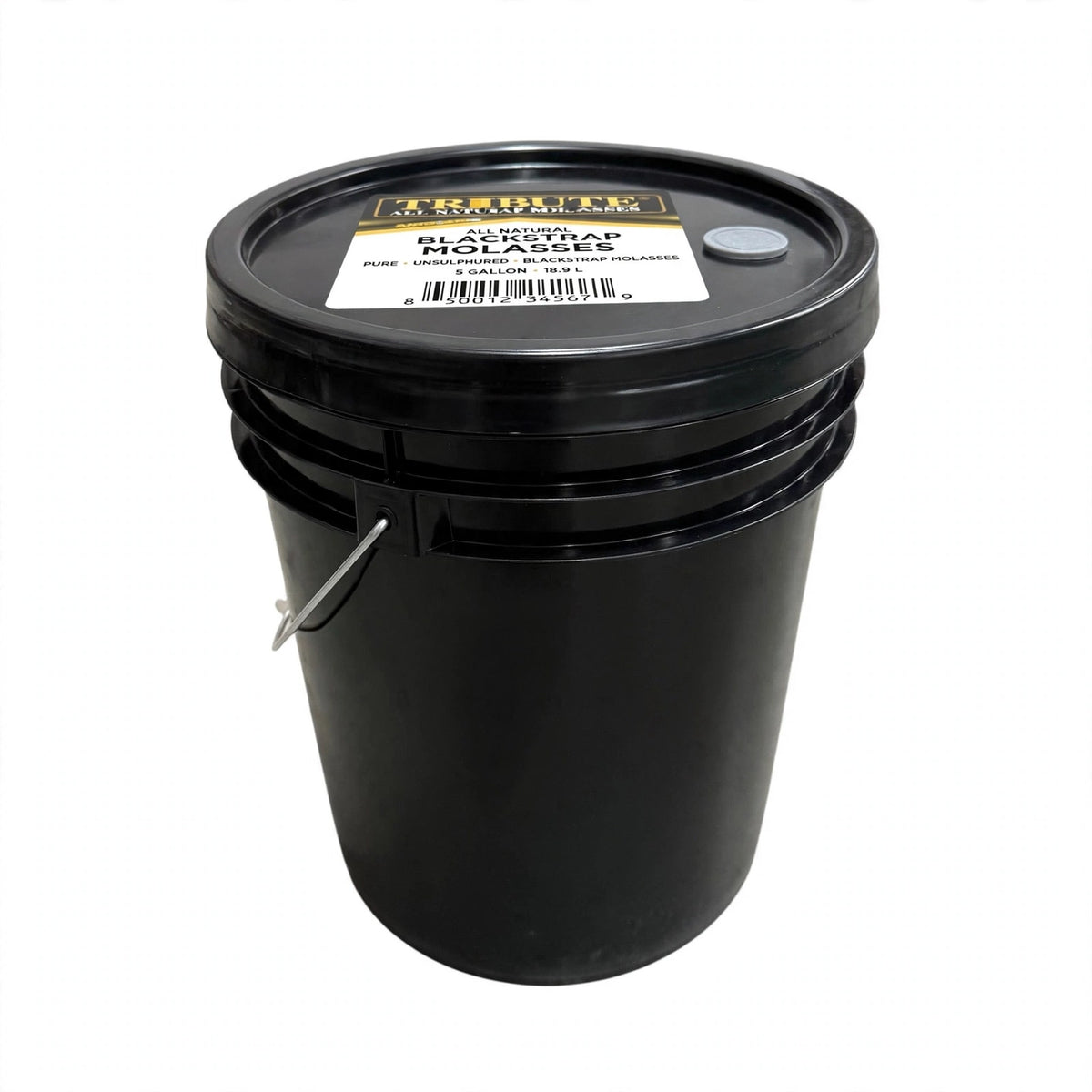 Tribute All Natural Blackstrap Molasses, 5 gallon pail