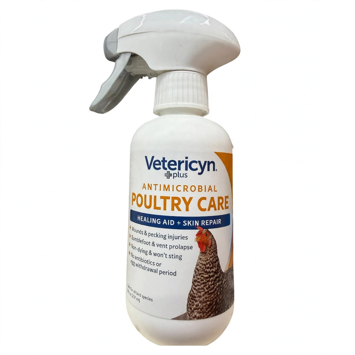 Vetericyn Plus Antimicrobial Poultry Care Spray, 8 fl. oz. bottle